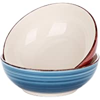 Los mejores  - vancasso Serie Bella Cuencos Grandes 2 Piezas 1650ML Ensaladera- Cuencos para Sopa- Tazones Frutas- Ensalada- Ramen Bowl…